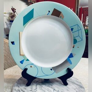 Swid Powell Volumetric 12” Chop Plate, Designed by Architect Steven Holl 1980s